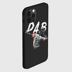 Чехол для iPhone 12 Pro Paul Pogba: Dab, цвет: 3D-черный — фото 2