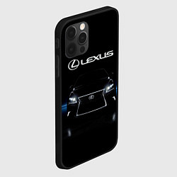 Чехол для iPhone 12 Pro Lexus, цвет: 3D-черный — фото 2