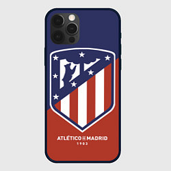 Чехол для iPhone 12 Pro Atletico Madrid FC 1903, цвет: 3D-черный