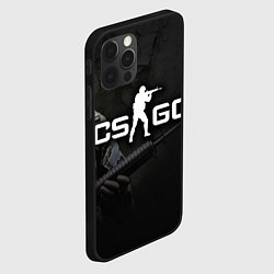 Чехол для iPhone 12 Pro CS:GO SWAT, цвет: 3D-черный — фото 2