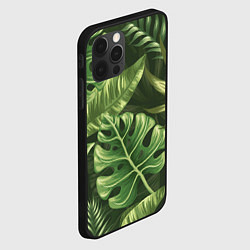 Чехол для iPhone 12 Pro Доисторический лес, цвет: 3D-черный — фото 2
