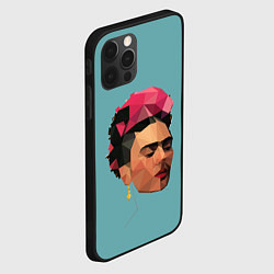 Чехол для iPhone 12 Pro Фрида, цвет: 3D-черный — фото 2
