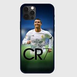 Чехол для iPhone 12 Pro CR7, цвет: 3D-черный