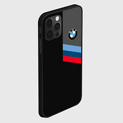 Чехол для iPhone 12 Pro BMW БМВ, цвет: 3D-черный — фото 2