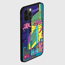 Чехол для iPhone 12 Pro Токио сити, цвет: 3D-черный — фото 2