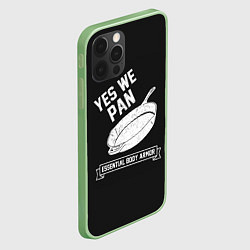 Чехол для iPhone 12 Pro Yes We Pan, цвет: 3D-салатовый — фото 2