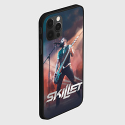 Чехол для iPhone 12 Pro Skillet: John Cooper, цвет: 3D-черный — фото 2