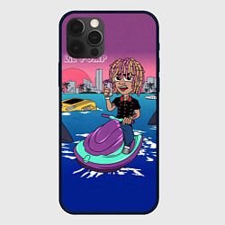 Чехол для iPhone 12 Pro Lil Pump on the water, цвет: 3D-черный