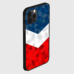 Чехол для iPhone 12 Pro Форма России, цвет: 3D-черный — фото 2