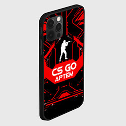 Чехол для iPhone 12 Pro CS:GO - Артём, цвет: 3D-черный — фото 2