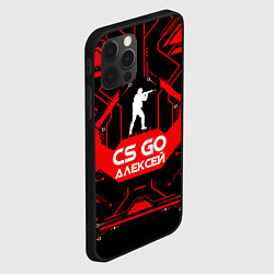 Чехол для iPhone 12 Pro CS:GO - Алексей, цвет: 3D-черный — фото 2