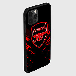 Чехол для iPhone 12 Pro Arsenal FC: Sport Fashion, цвет: 3D-черный — фото 2