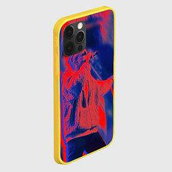 Чехол для iPhone 12 Pro T-Fest: Neon Style, цвет: 3D-желтый — фото 2
