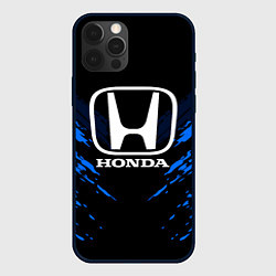 Чехол для iPhone 12 Pro Honda: Blue Anger, цвет: 3D-черный