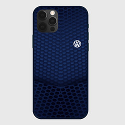 Чехол для iPhone 12 Pro Volkswagen: Sport Motors, цвет: 3D-черный