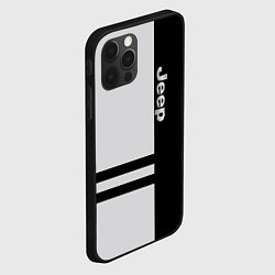 Чехол для iPhone 12 Pro Jeep, цвет: 3D-черный — фото 2