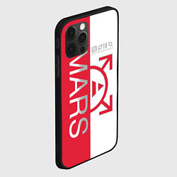 Чехол для iPhone 12 Pro 30 seconds to Mars - emblem, цвет: 3D-черный — фото 2