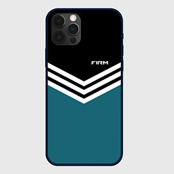 Чехол для iPhone 12 Pro Firm 90s: Arrows Style, цвет: 3D-черный