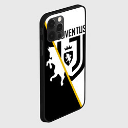 Чехол для iPhone 12 Pro FC Juventus: Football Point, цвет: 3D-черный — фото 2