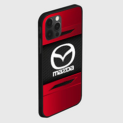 Чехол для iPhone 12 Pro Mazda Sport, цвет: 3D-черный — фото 2