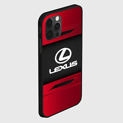 Чехол для iPhone 12 Pro Lexus Sport, цвет: 3D-черный — фото 2