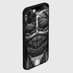 Чехол для iPhone 12 Pro Экзоскелет, цвет: 3D-черный — фото 2