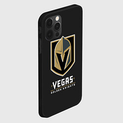 Чехол для iPhone 12 Pro Vegas: Golden Knights, цвет: 3D-черный — фото 2