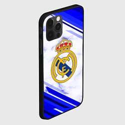 Чехол для iPhone 12 Pro Real Madrid, цвет: 3D-черный — фото 2