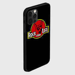 Чехол для iPhone 12 Pro Rock for Life, цвет: 3D-черный — фото 2