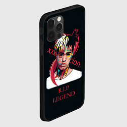 Чехол для iPhone 12 Pro XXXTentacion: RIP Legend, цвет: 3D-черный — фото 2