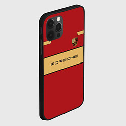 Чехол для iPhone 12 Pro Porsche Design, цвет: 3D-черный — фото 2