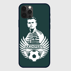 Чехол для iPhone 12 Pro Akinfeev Style, цвет: 3D-черный