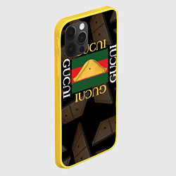 Чехол для iPhone 12 Pro Gusli Gusli, цвет: 3D-желтый — фото 2