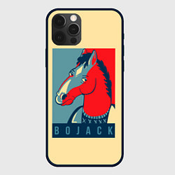 Чехол для iPhone 12 Pro BoJack Obey, цвет: 3D-черный