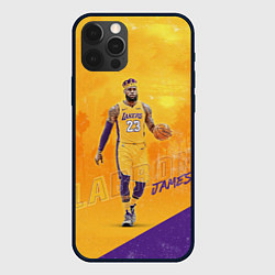 Чехол для iPhone 12 Pro LeBron James: NBA Star, цвет: 3D-черный