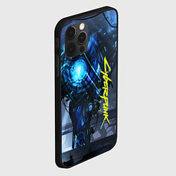 Чехол для iPhone 12 Pro Cyberpunk 2077, цвет: 3D-черный — фото 2