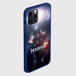 Чехол для iPhone 12 Pro Mass Effect 3, цвет: 3D-тёмно-синий — фото 2
