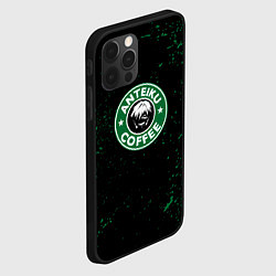 Чехол для iPhone 12 Pro Anteiku coffee sturbucks, цвет: 3D-черный — фото 2