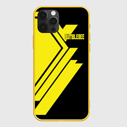 Чехол для iPhone 12 Pro BUMBLEBEE, цвет: 3D-желтый