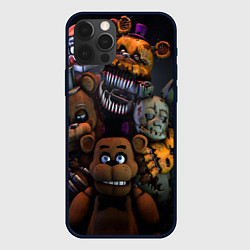 Чехол для iPhone 12 Pro Five Nights at Freddy's, цвет: 3D-черный