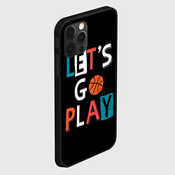 Чехол для iPhone 12 Pro Let is go play, цвет: 3D-черный — фото 2