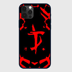 Чехол iPhone 12 Pro DOOM: Red Slayer