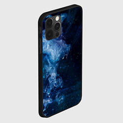 Чехол для iPhone 12 Pro Синий космос, цвет: 3D-черный — фото 2