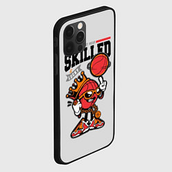 Чехол для iPhone 12 Pro Skilled and lucky ball, цвет: 3D-черный — фото 2