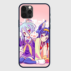 Чехол для iPhone 12 Pro No Game No Life, цвет: 3D-черный