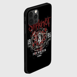 Чехол для iPhone 12 Pro Slipknot 1995, цвет: 3D-черный — фото 2