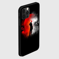 Чехол для iPhone 12 Pro Лед и огонь Ice and Fire, цвет: 3D-черный — фото 2