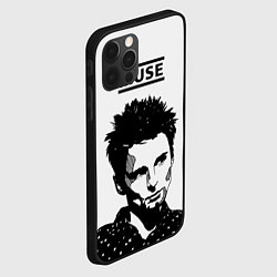 Чехол для iPhone 12 Pro Muse british rock band, цвет: 3D-черный — фото 2