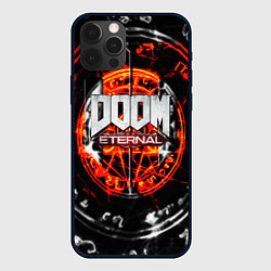 Чехол для iPhone 12 Pro DOOM ETERNAL, цвет: 3D-черный