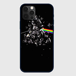 Чехол для iPhone 12 Pro PINK FLOYD, цвет: 3D-черный